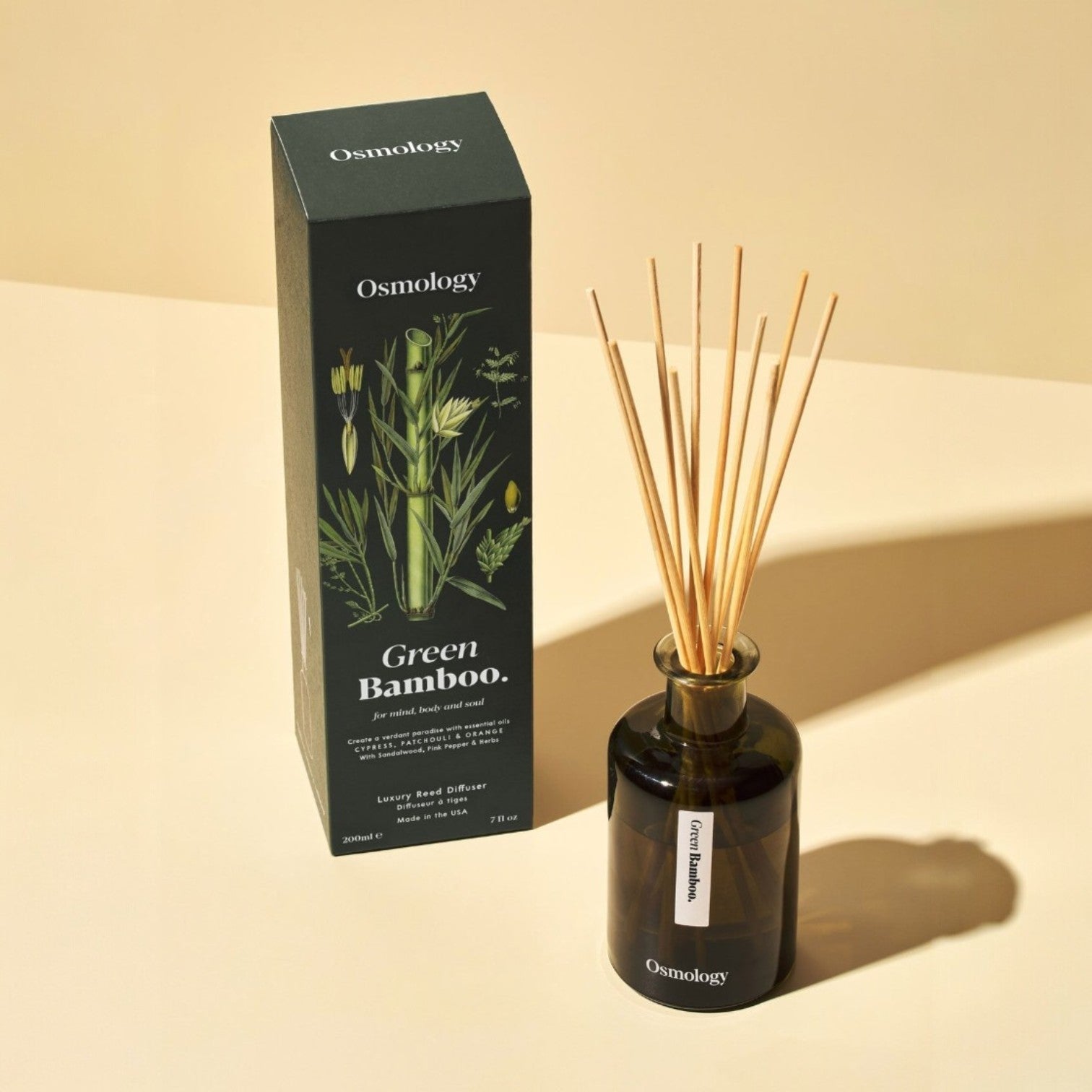 Green Bamboo Reed Diffuser